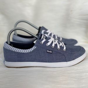 Keds Women’s Blue Canvas Sneakers
